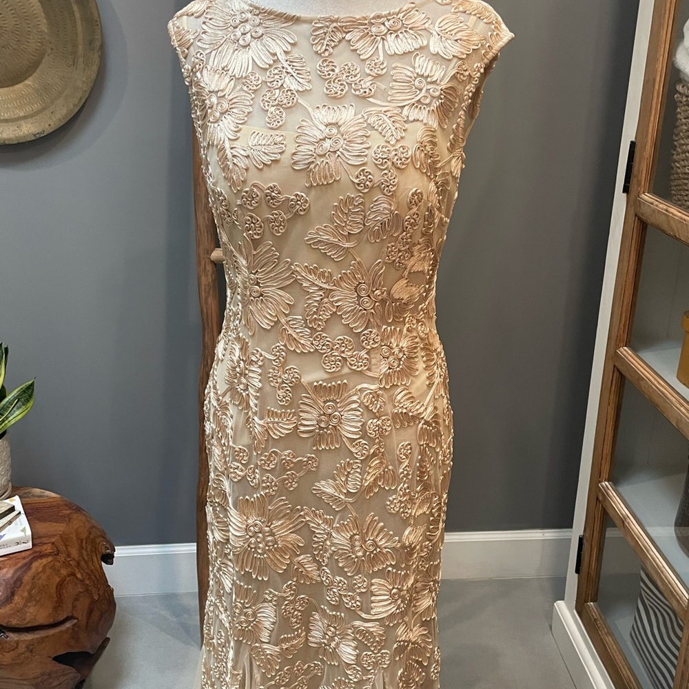 Alex Evenings Floral Lace Formal Size 8